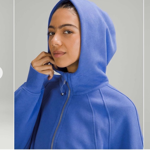 Lululemon Scuba Oversized Half-Zip Hoodie Wild Indigo XS/S - Picture 9 of 9